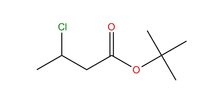 tert-Butyl 3-chlorobutanoate